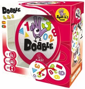 DOBBLE FORMAS Y NUMEROS CARTAS