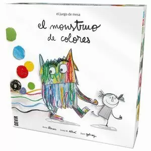 JUEGO DE MESA MONSTRUO COLORES