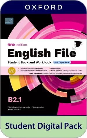 EOI ENGLISH FILE B2.1 SBWB W/O KEY 5 ED