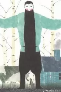 ILUSTRACION CUANTA TIERRA NECESITA UN HOMBRE