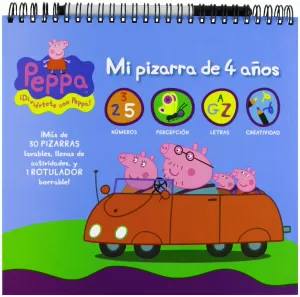 PEPPA PIG 4 AÑOS MI PIZARRA PARA JUGAR Y APRENDER