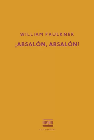 ¡ABSALÓN, ABSALÓN!