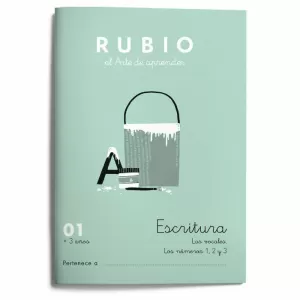 (1) CUAD RUBIO ESCRITURA 01 (COLOR)