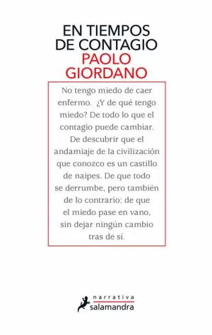EN TIEMPOS DE CONTAGIO