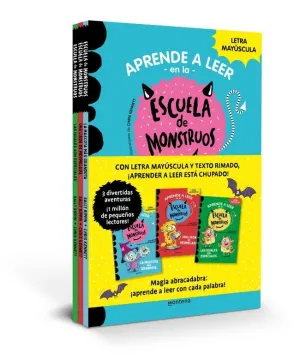 PACK APRENDER A LEER EN LA ESCUELA DE MONSTRUOS (LIBROS 1-3)