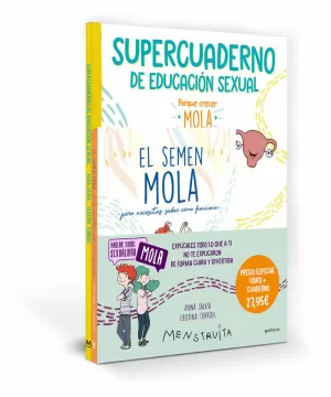APRENDE CON MENSTRUITA (EL SEMEN MOLA + SUPERCUADERNO DE EDUCACIÓN SEXUAL)