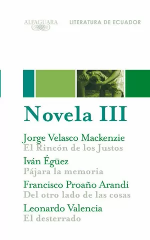 NOVELA 3. LITERATURA DE ECUADOR