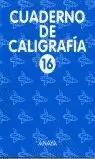 CUADERNO DE CALIGRAFÍA 16