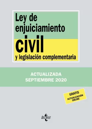 LEY DE ENJUICIAMIENTO CIVIL Y LEGISLACIÓN COMPLEMENTARIA