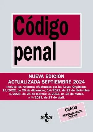 (32 ED) CODIGO PENAL - LEY ORGANICA 10*1995, DE 23