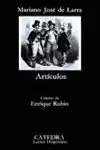 ARTÍCULOS. MARIANO JOSE DE LARRA