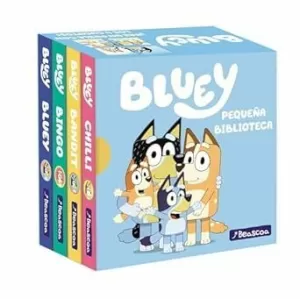 BLUEY. LIBRO JUGUETE - PEQUEÑA BIBLIOTECA (EDICIÓN EN ESPAÑOL)