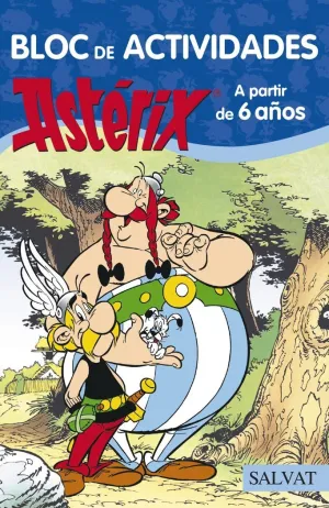 BLOC DE ACTIVIDADES ASTERIX A PARTIR DE 6 AÑOS
