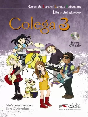 COLEGA 3 - PACK ALUMNO + EJERCICIOS + CD AUDIO