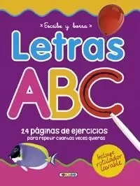 ESCRIBE Y BORRA LETRAS ABC