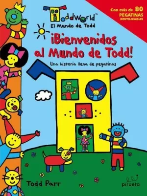 BIENVENIDOS AL MUNDO DE TODD 80 PEGATINAS