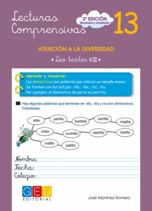 LECTURAS COMPRENSIVAS 13