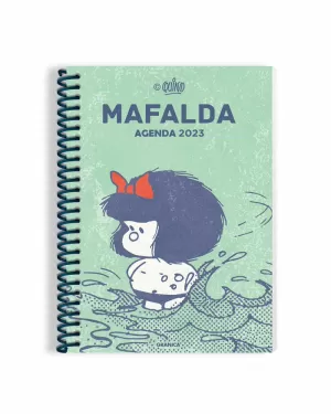 AGENDA 2023 MAFALDA ANILLADA MÓDULOS VERDE